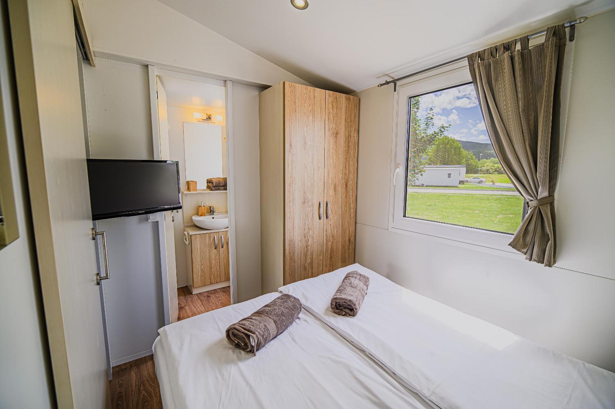 Lake View Mobile Homes With Thermal Riviera Tickets In Terme Catez Catez ob Savi Esterno foto