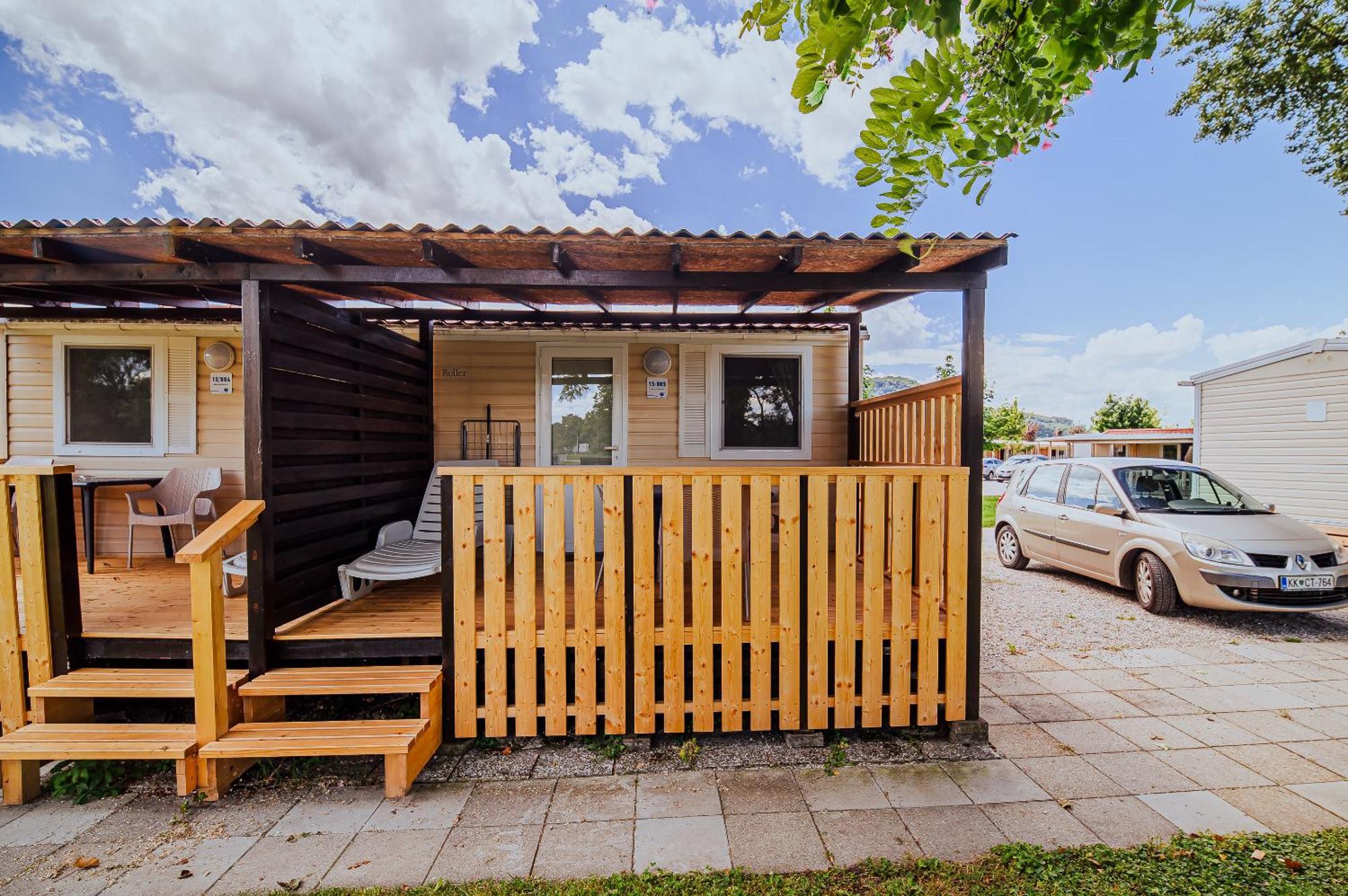 Lake View Mobile Homes With Thermal Riviera Tickets In Terme Catez Catez ob Savi Esterno foto