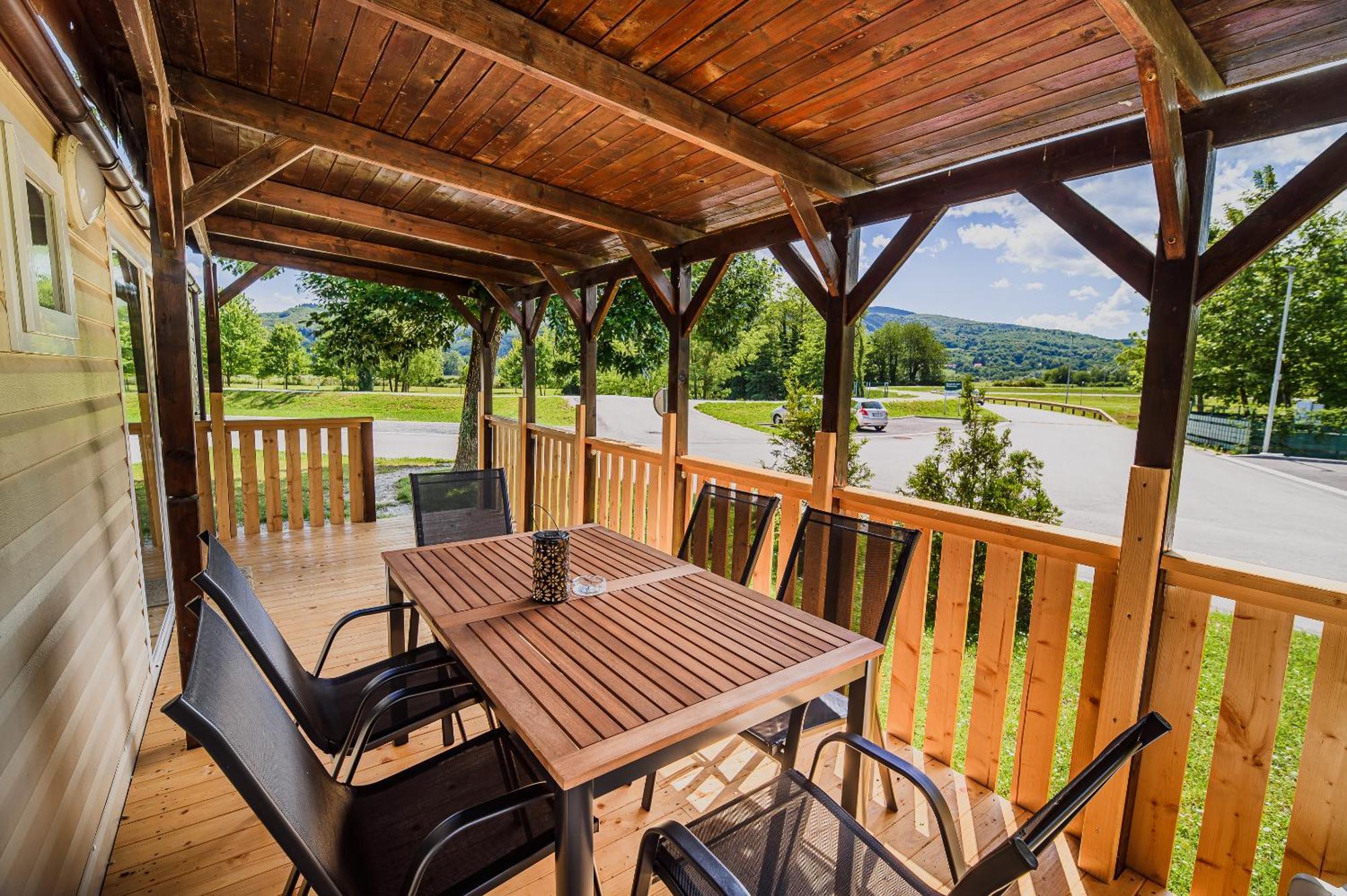 Lake View Mobile Homes With Thermal Riviera Tickets In Terme Catez Catez ob Savi Esterno foto