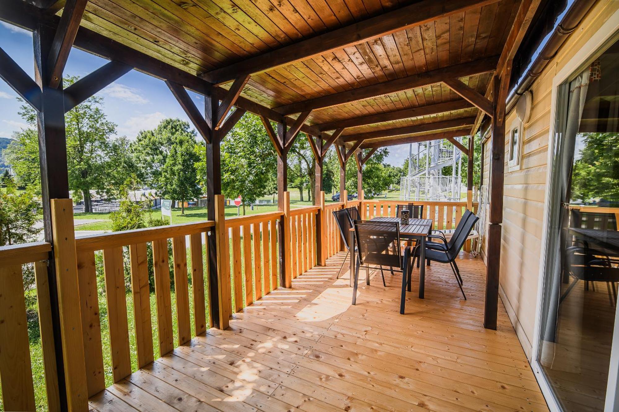 Lake View Mobile Homes With Thermal Riviera Tickets In Terme Catez Catez ob Savi Esterno foto