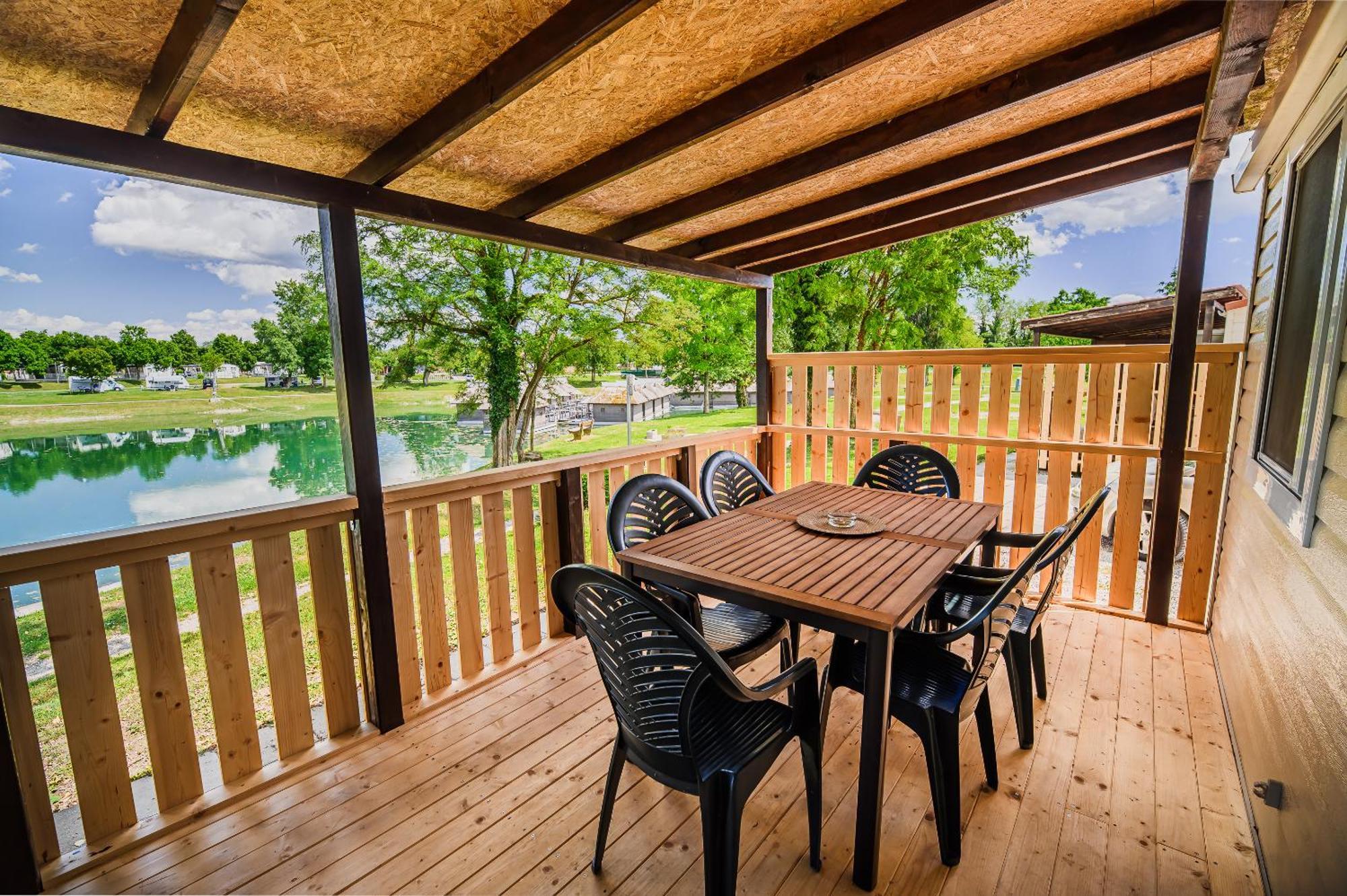 Lake View Mobile Homes With Thermal Riviera Tickets In Terme Catez Catez ob Savi Esterno foto